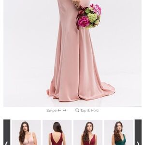 Pink Wedding Gown/Bridesmaid Dress